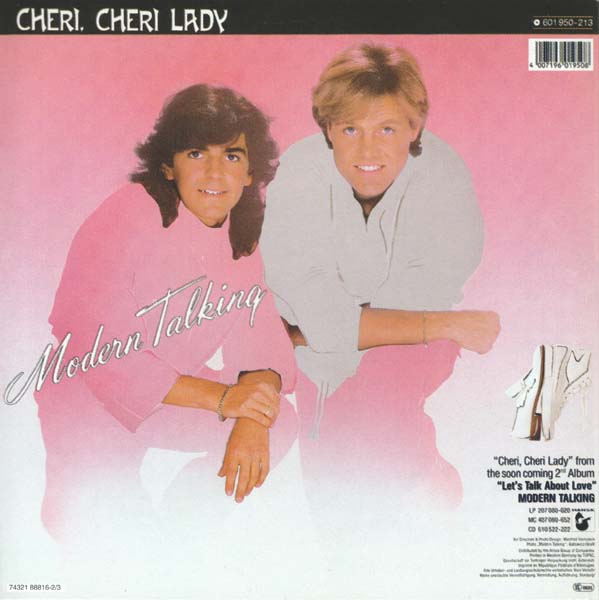 Modern Talking（摩登淘金合唱团）专辑+EP单曲72张