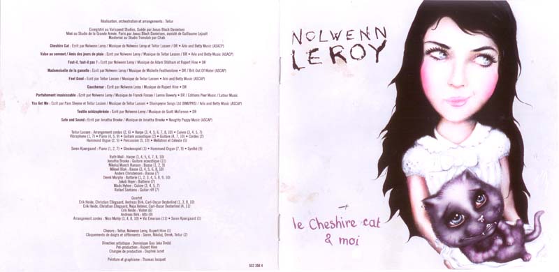 Nolwenn Leroy 诺文·列雷 音乐专辑4张4CD[WAV+CUE]