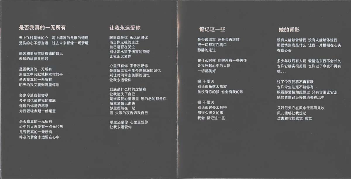 爱我的我爱的王杰(新曲+精选2CD)（2003年发行第23张国语专辑）