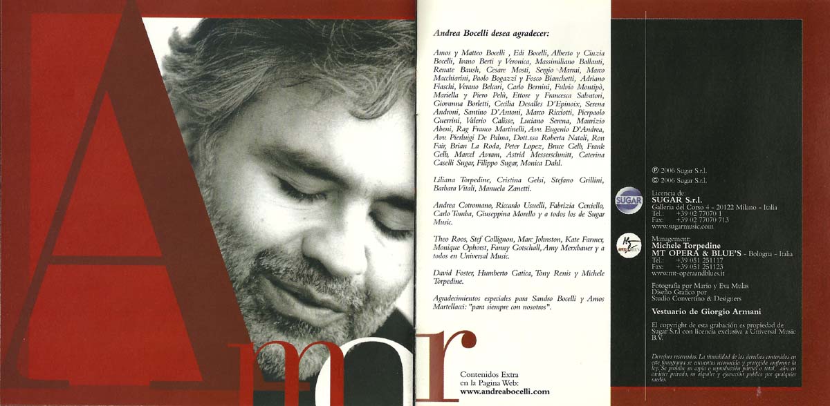 Andrea Bocelli 安德烈·波切利 音乐专辑58张59CD[ISO WAV+CUE]