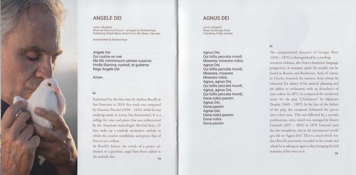 Andrea Bocelli 安德烈·波切利 音乐专辑58张59CD[ISO WAV+CUE]