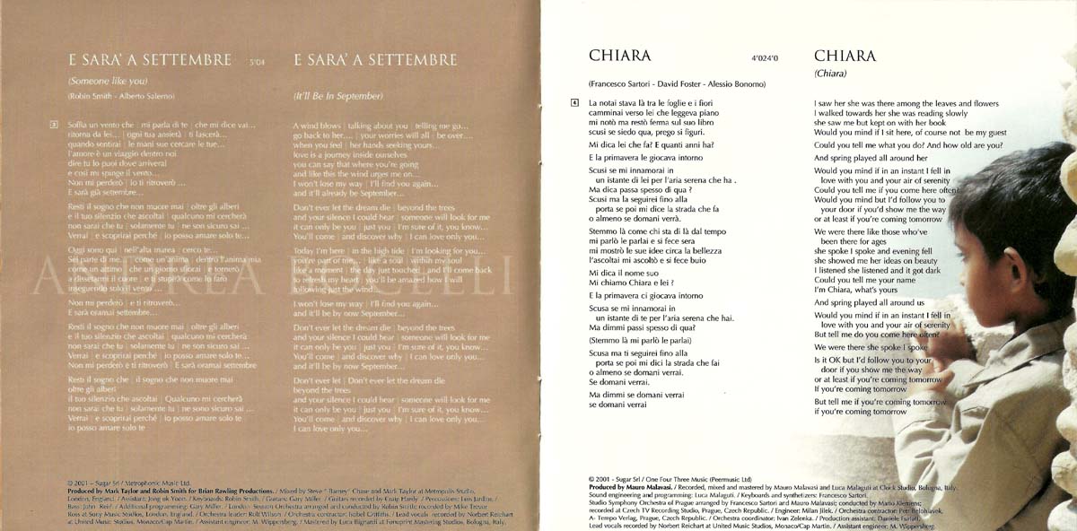 Andrea Bocelli 安德烈·波切利 音乐专辑58张59CD[ISO WAV+CUE]
