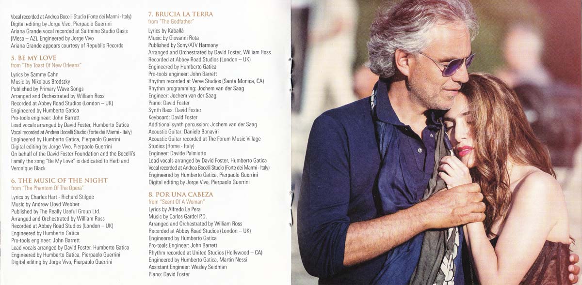 Andrea Bocelli 安德烈·波切利 音乐专辑58张59CD[ISO WAV+CUE]