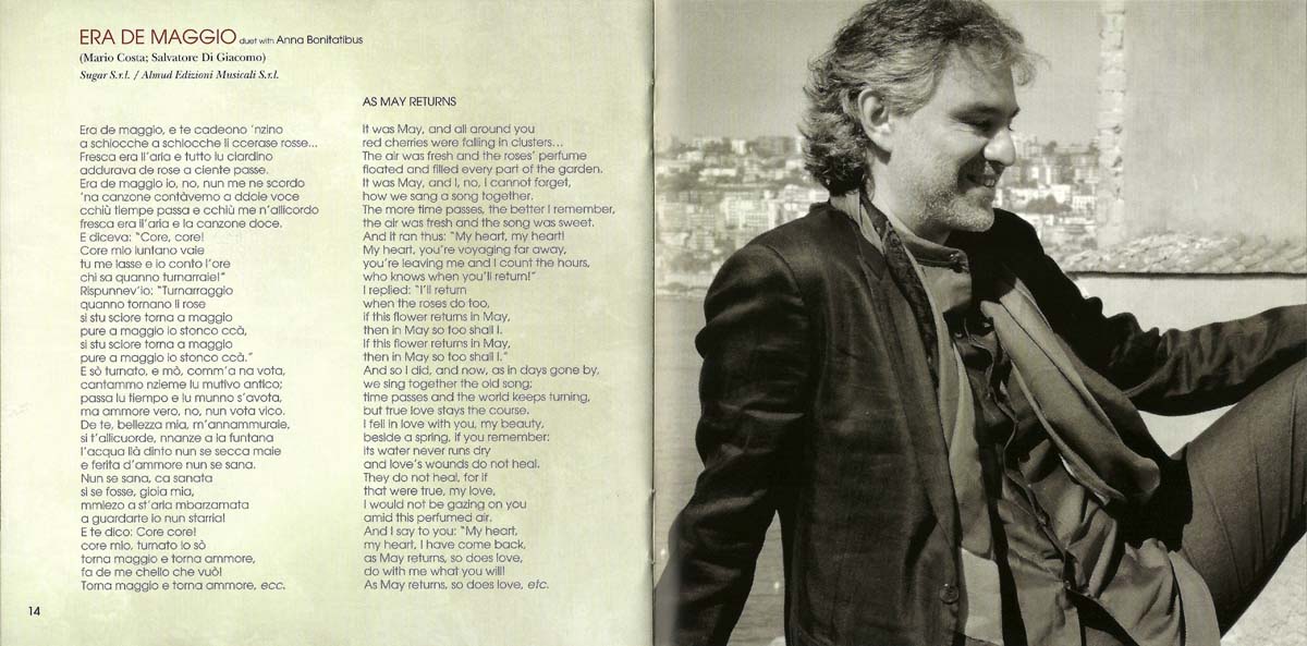 Andrea Bocelli 安德烈·波切利 音乐专辑58张59CD[ISO WAV+CUE]
