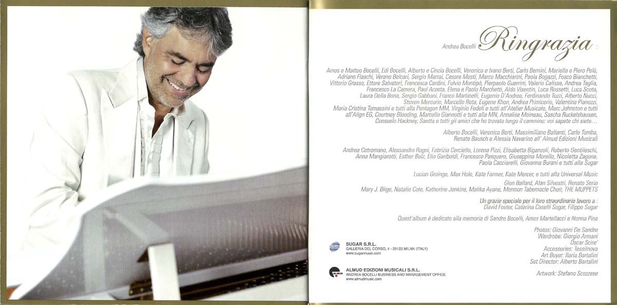 Andrea Bocelli 安德烈·波切利 音乐专辑58张59CD[ISO WAV+CUE]