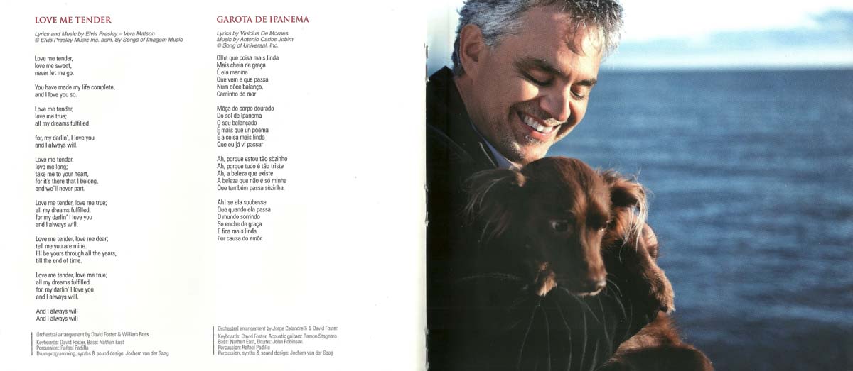 Andrea Bocelli 安德烈·波切利 音乐专辑58张59CD[ISO WAV+CUE]