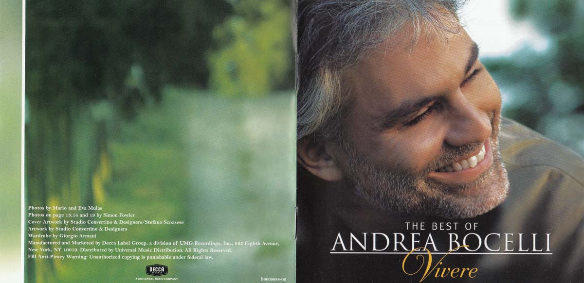 Andrea Bocelli 安德烈·波切利 音乐专辑58张59CD[ISO WAV+CUE]