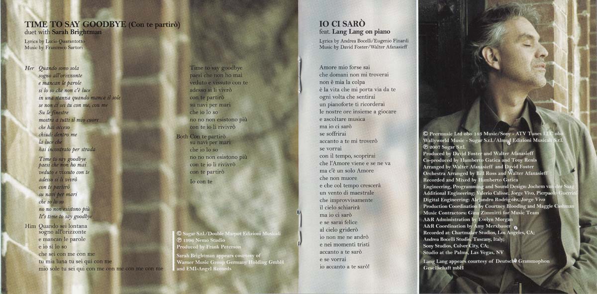 Andrea Bocelli 安德烈·波切利 音乐专辑58张59CD[ISO WAV+CUE]