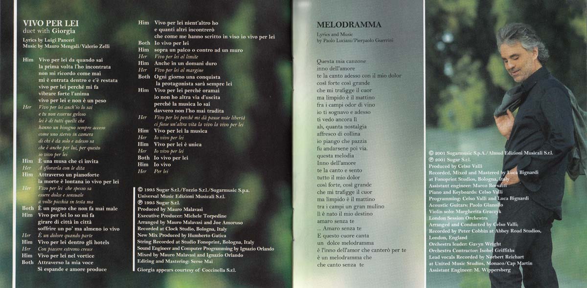 Andrea Bocelli 安德烈·波切利 音乐专辑58张59CD[ISO WAV+CUE]