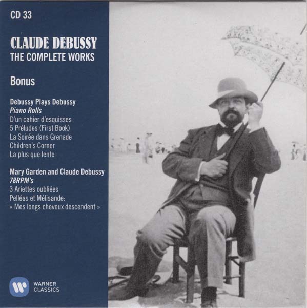 Claude Debussy 克劳德·德彪西 – 2018 – The Complete Works 33CD [欧版][WAV+CUE]