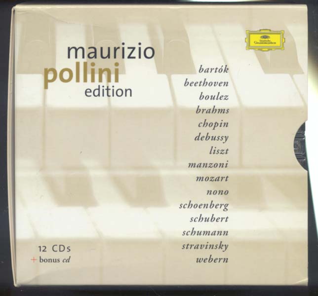 Maurizio Pollini 波里尼 音乐作品集（2001）13 CD [欧版][WAV+CUE]