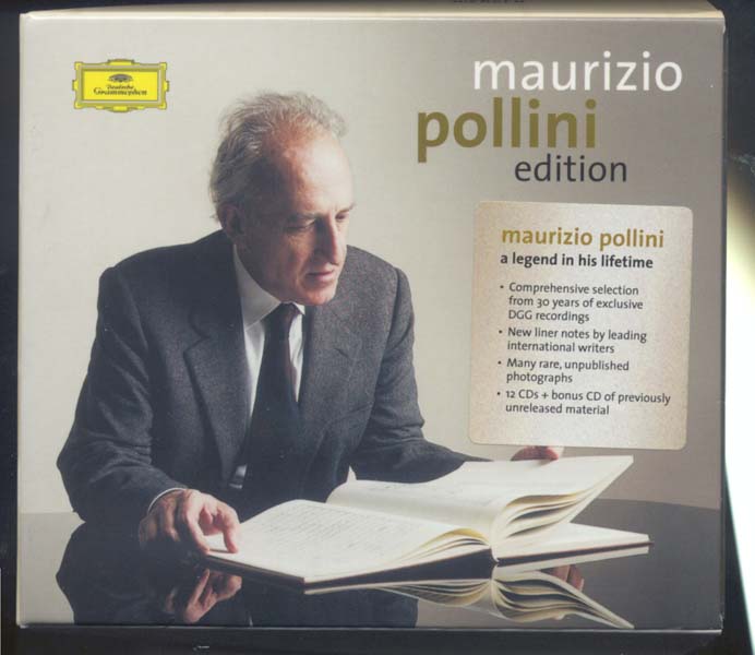 Maurizio Pollini 波里尼 音乐作品集（2001）13 CD [欧版][WAV+CUE]