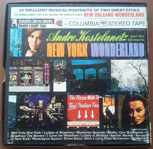 Andre Kostelanetz And His Orchestra – 2014 – New York Wonderland – New Orleans Wonderland [C2Q 704][TP磁带][美国版][WAV+CUE]