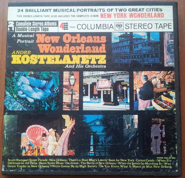 Andre Kostelanetz And His Orchestra – 2014 – New York Wonderland – New Orleans Wonderland [C2Q 704][TP磁带][美国版][WAV+CUE]