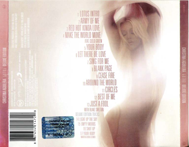 Christina Aguilera 克里斯蒂娜·阿奎莱拉 音乐专辑35张39CD[WAV+CUE]