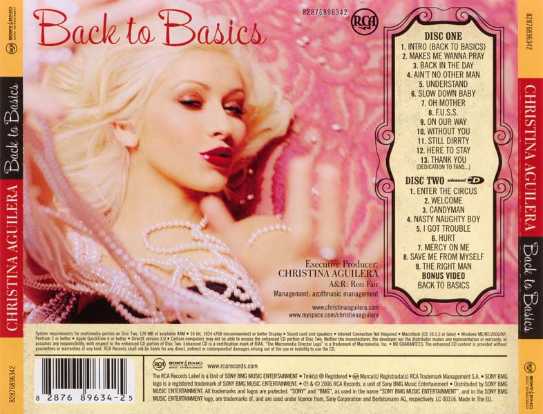 Christina Aguilera 克里斯蒂娜·阿奎莱拉 音乐专辑35张39CD[WAV+CUE]