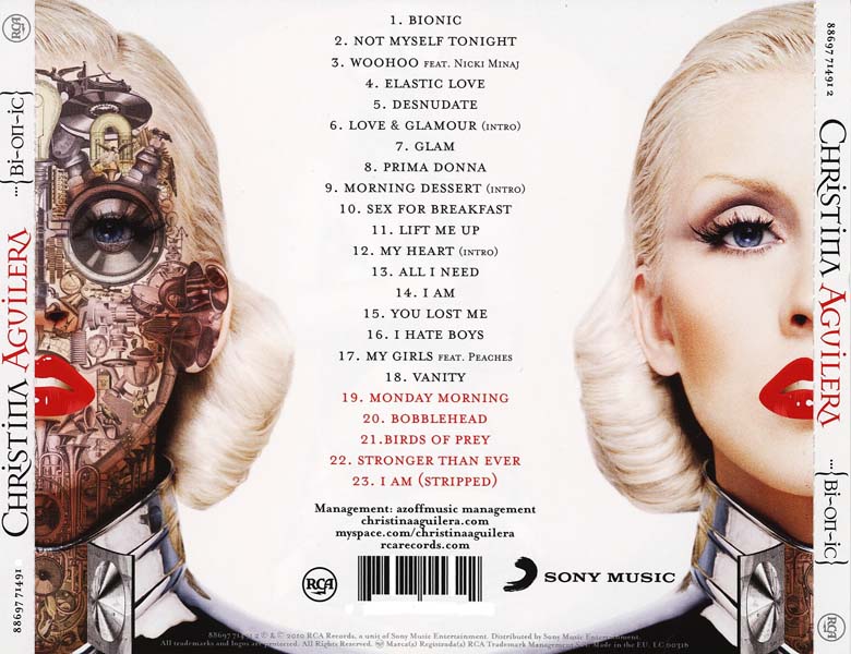 Christina Aguilera 克里斯蒂娜·阿奎莱拉 音乐专辑35张39CD[WAV+CUE]