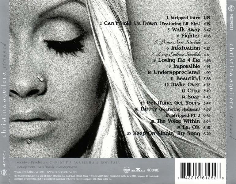 Christina Aguilera 克里斯蒂娜·阿奎莱拉 音乐专辑35张39CD[WAV+CUE]