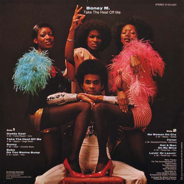Boney M 迪斯科合唱团 音乐专辑167张187CD[WAV+CUE]
