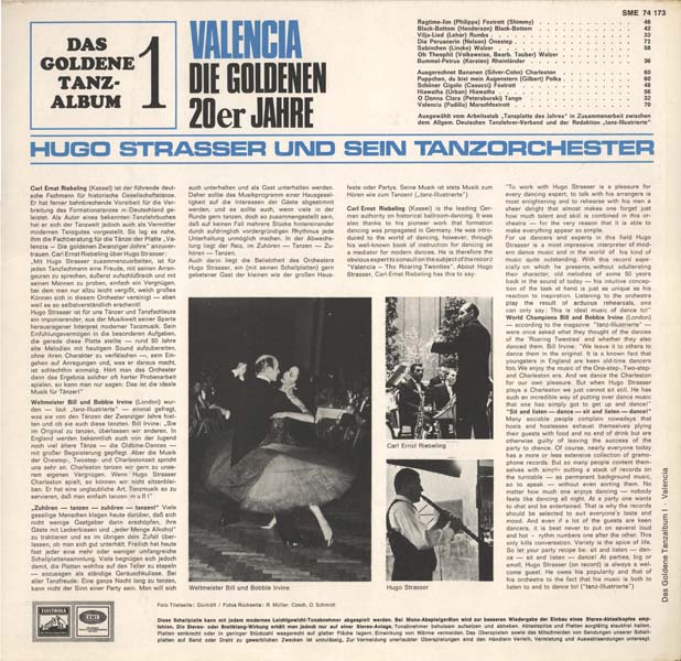 Hugo Strasser – 1966 – Das Goldene Tanzalbum 1 [SME 74 173][LP黑胶][德国版][WAV+CUE]