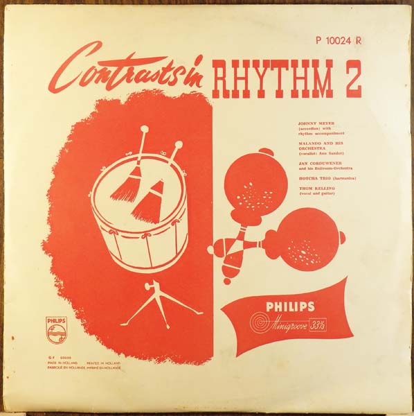 VA – 1952 – Contrast In Rythm 2 [P 10024 R][LP黑胶][荷兰版][WAV+CUE]