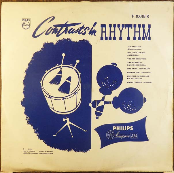 VA – 1952 – Contrasts In Rhythm [P 10018 R][LP黑胶][荷兰版][WAV+CUE]