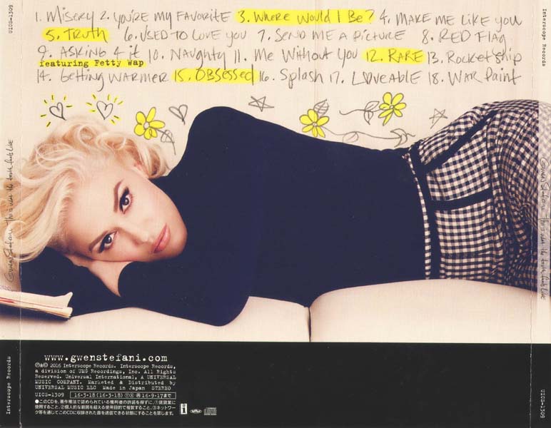 Gwen Stefani 格温·史蒂芬妮 音乐专辑16张17CD[WAV+CUE]