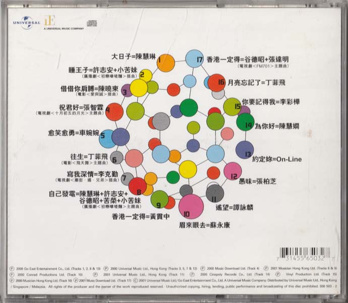 群星 – 2000 – 环球+正选Vol.2 [香港版][WAV+CUE]