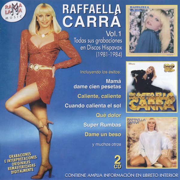 Raffaella Carra 拉斐拉·卡拉 音乐专辑18张22CD[WAV+CUE]