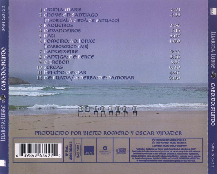 Luar Na Lubre 魔力森林的月光 西班牙民谣团体 音乐专辑11张11CD[WAV+CUE]