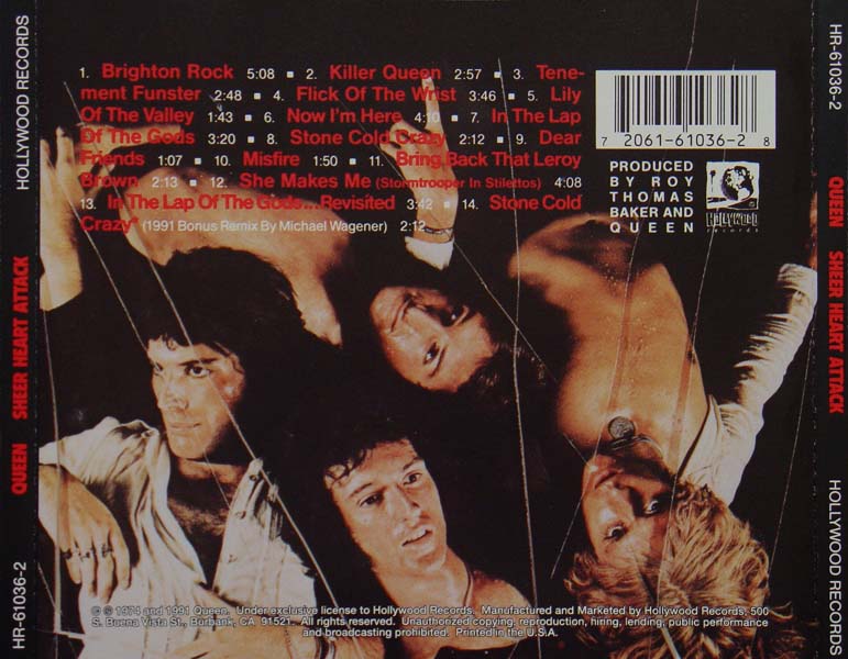 Queen 皇后乐队 音乐专辑19张23CD[WAV+CUE]