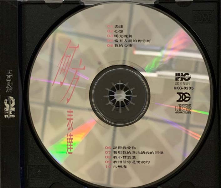 何方 – 1993 – 表达 [HKG-8205][瑞星唱片][台首版][套图][WAV+CUE]