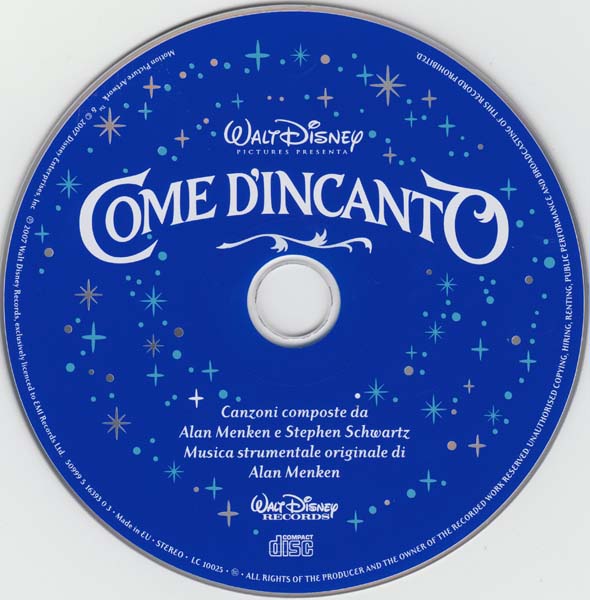 电影原声 – 2007 – 魔法奇缘 Come D’Incanto [50999 516393 03][意大利版][WAV+CUE]