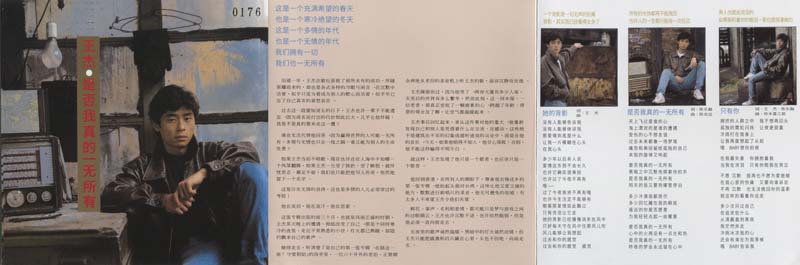 王杰 – 1989 – 是否我真的一无所有 [5MCD-2063][限量版][5大唱片 2017再版][WAV+CUE]