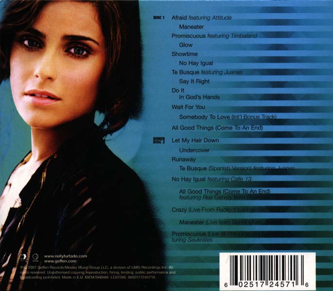 Nelly Furtado 妮莉·费塔朵 音乐专辑35张36CD[WAV+CUE]