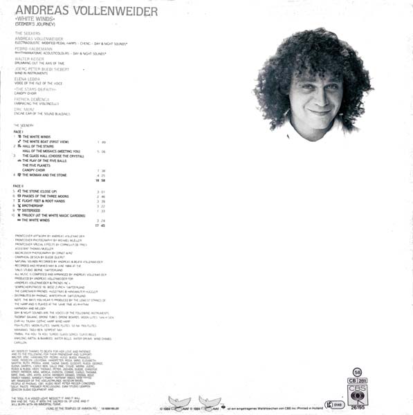 Andreas Vollenweider 音乐专辑26张29CD[WAV+CUE]