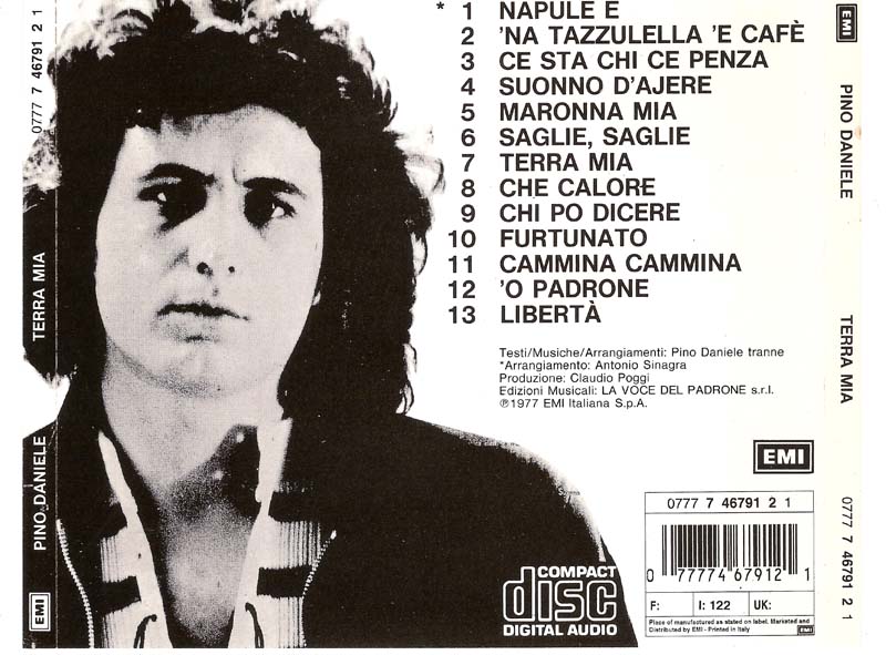 Pino Daniele 音乐专辑10张11CD[WAV+CUE]