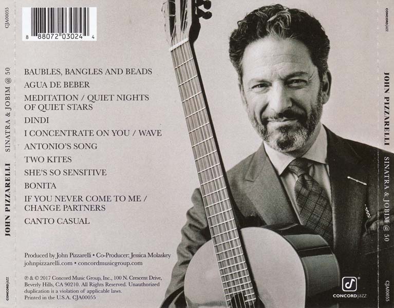 John Pizzarelli 约翰·皮萨瑞利 音乐专辑22张23CD[WAV+CUE]