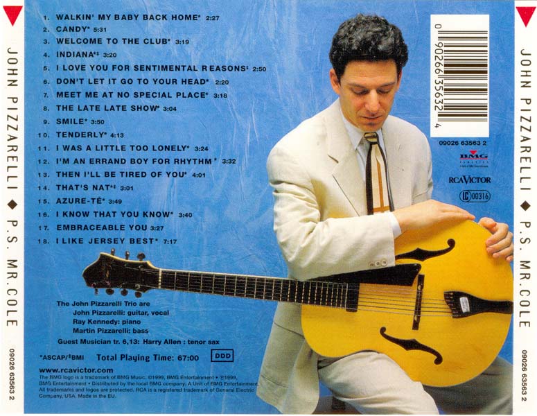 John Pizzarelli 约翰·皮萨瑞利 音乐专辑22张23CD[WAV+CUE]