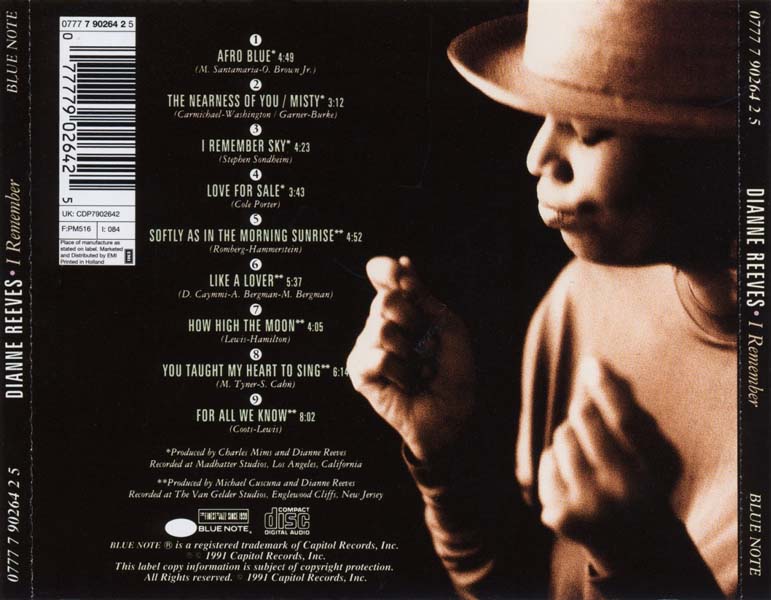 Dianne Reeves 黛安·里维斯 音乐专辑15张15CD[WAV+CUE]