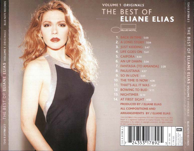 Eliane Elias 艾蓮・艾莉亚 音乐专辑25张25CD[WAV+CUE]