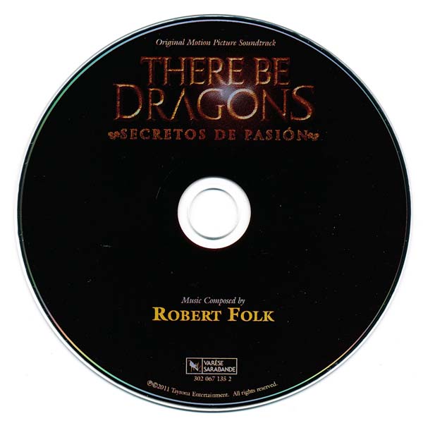 电影原声 – 2011 – There Be Dragons 秘密与激情 [302 067 135 2][美国版][WAV+CUE]
