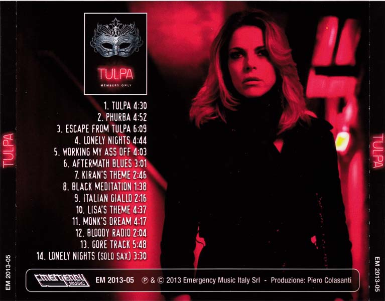 电影原声 – 2014 – Tulpa_Perdizioni Mortali 邪灵附体 [EM 2013-05][意大利版][WAV+CUE]