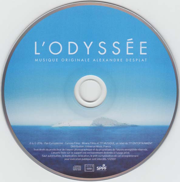 电影原声 – 2016 – L’Odyssee 奥德赛 [5721017][法国版][WAV+CUE]