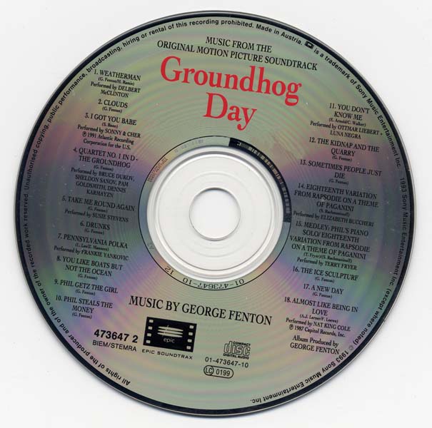 电影原声 – 1993 – Groundhog Day 土拨鼠之日 [473647 2][奥地利版][WAV+CUE]