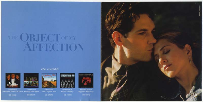 电影原声 – 1998 – The Object Of My Affection 我钟情的人 [61868 10027 2 7][美国版][WAV+CUE]