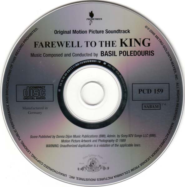电影原声 – 1989 – Farewell To The King 告别国王 (2006) [PCD 159][德国版][WAV+CUE]