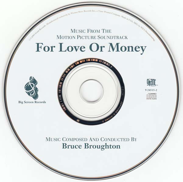 电影原声 – 1993 – For Love or Money 金钱帝国 [9 24515-2][美国版][WAV+CUE]