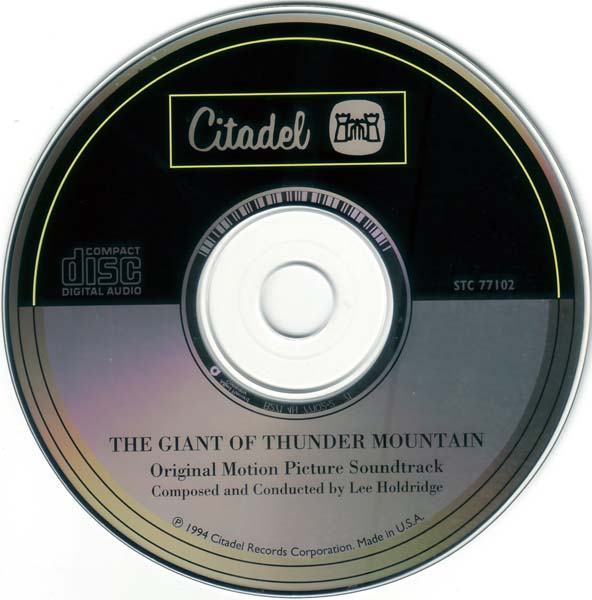 电影原声 – 1994 – The Giant Of Thunder Mountain 雷山巨人 [STC 77102][美国版][WAV+CUE]