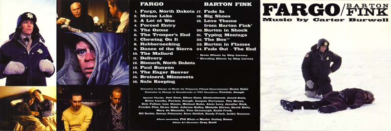 电影原声 – 1996 – Fargo – Barton Fink 冰血暴 巴顿・芬克 [SMA CD808][英国版][WAV+CUE]